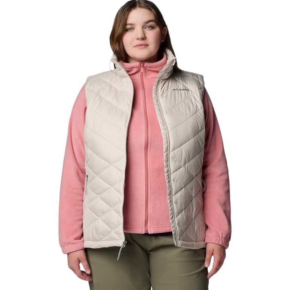 Columbia Women's Cream Quilted Vest